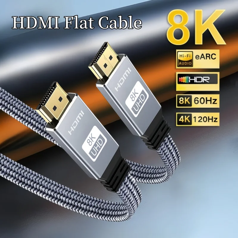  HDMI 2.1 ڵ ÷ ̺, Roku TV  PS5 ȣȯ, 3D eARC HDCP 2.2  2.3, 8K HDMI, 48Gbps , 8K60, 4K120, 144Hz